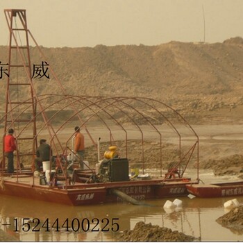 甘肃酒泉DW-CXS冲吸式抽沙船-定制型抽沙船