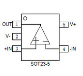 MK01650MHz60MHz150MHz高速运放80MHz高速运算放大器图片3