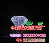 专业LED孔雀造型灯波萝树造型灯棕榈树美化造型灯公园美化