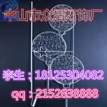 2019生肖小狗造型燈狗狗生肖彩燈生肖節(jié)日燈十二生肖彩燈