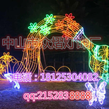 LED飞蝶路灯杆造型灯LED海鸥过街灯LED中国结外壳装饰灯厂家