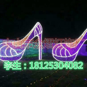 廠家梅花鹿一家LED動物造型燈立體滴塑火烈鳥造型燈圣誕節(jié)美陳