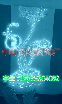 廠家定制燈桿裝飾燈平面造型燈富強(qiáng)燈桿圖案燈市政街道工程