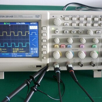 二手美国TektronixTDS2014TDS2014b彩色数字存储示波器