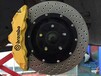 福特野马改装升级BREMBO-GT六活塞刹车卡钳鲍鱼。