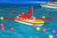 方向盘遥控船让孩子有一个五彩缤纷的童年水上遥控船