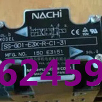 日本那智NACHi越电磁阀SA-G01-C4-F-E2-31苏州业之锋机电设备