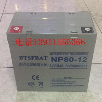 厂家6-GFM-80直流屏蓄电池NP80-12蓄电池UPS电池12V80Ah