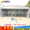 杭州蕭山區活動雨棚定做-大型倉庫推拉帳篷-伸縮雨蓬