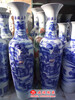 擺件工藝品大花瓶、高2.6米青花陶瓷大花瓶、景德鎮陶瓷大花瓶生產廠
