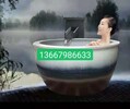 河北省陶瓷温泉洗浴缸定做、批发1.2米泡澡大缸价格