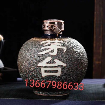 陶瓷酒瓶，古风的空酒瓶1/2/3/5/10斤，定制酒罐生产厂家