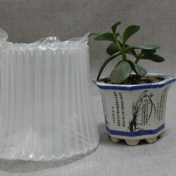 盆栽缓冲气柱袋陶瓷底盆气泡袋易碎易损品充气袋