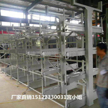 湖北武汉放钢材用的货架类型伸缩式悬臂货架价格高承重货架