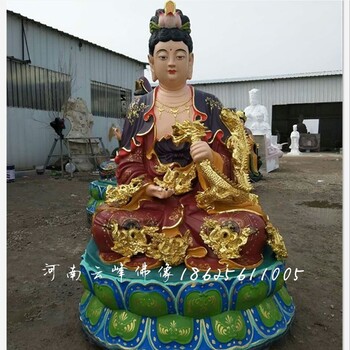 厂家供应各种树脂雕像佛像地母斗母无生老母九龙圣母神像1.6米纯手工