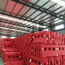 三孔水馬防撞桶隔離墩市政圍欄注水圍擋公路施工護欄