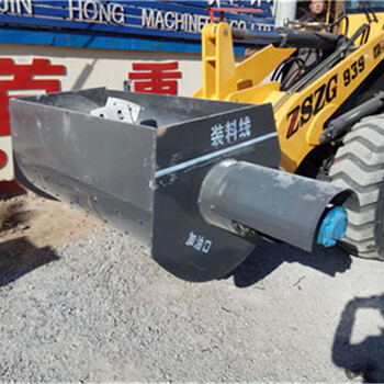 三明攪拌混凝土用鏟車帶攪拌功能的攪拌斗裝載機