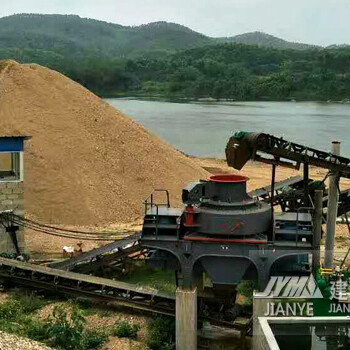 鹅卵石制沙生产线一小时150吨的鹅卵石制沙设备