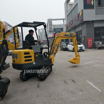 河南洛阳小型挖掘机履带式挖土机介绍