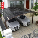 北京高檔定制鋁合金停車(chē)棚政府機(jī)關(guān)單位PC耐力板汽車(chē)停車(chē)棚堅(jiān)固耐用美觀