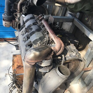 奔驰发动机配件欧3排放OM501泵车发动机总成图片2