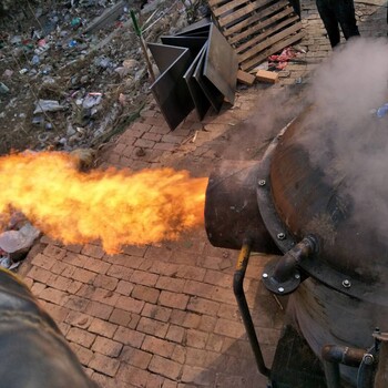 生物质颗粒热风炉浇注型生物质颗粒燃烧机厂家