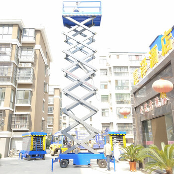 顺昌县吊灯安装液压升降车生产18米升降机18米升降平台