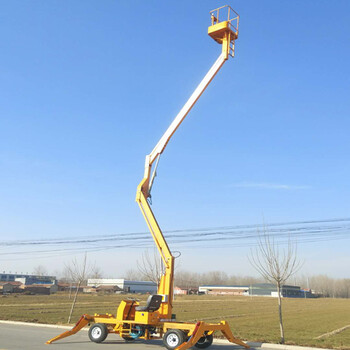 14米曲臂升降机14米曲臂升降平台吴川市液压升降作业平台