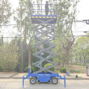 12米剪刀車12米升降機(jī)松滋市全電動(dòng)升降作業(yè)平臺(tái)供應(yīng)