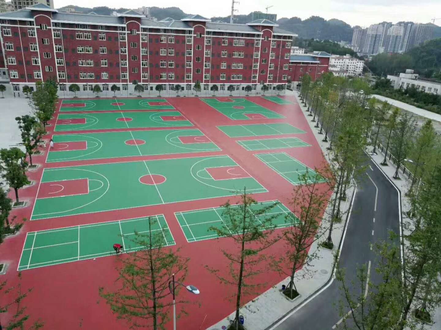 北京网球场修建生产厂家价格