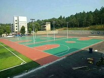 遼寧營口硅pu籃球場施工優惠廠家圖片4