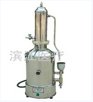 杭州不锈钢蒸馏水器，TS-10L/h(塔式)不锈钢电热蒸馏水器、