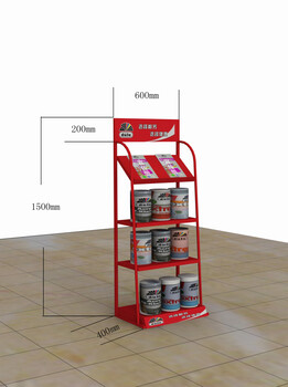 水泥展示架瓷砖胶货架自喷漆架涂料货架