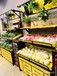 层格式货架木质水果架蔬菜带镜框展架超市专用促销台厂家直销