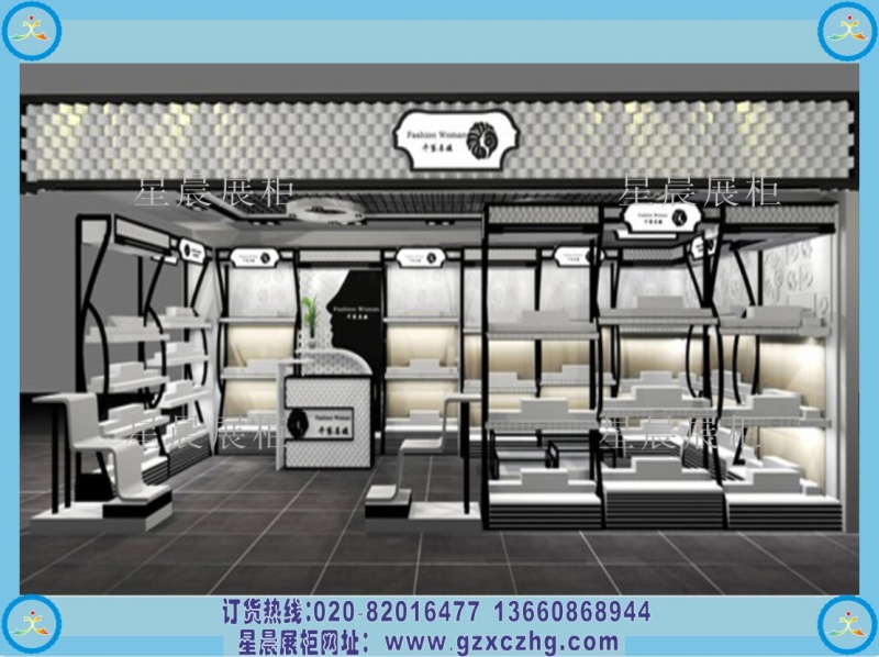鞋店展柜