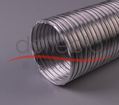 铝箔通风管工业排气管厨房家用排烟管可伸缩弯曲波纹管