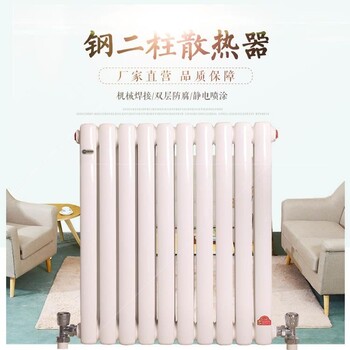 钢制柱型暖气片-钢二柱暖气片5025_暖气片特点和材质_旭东散热器