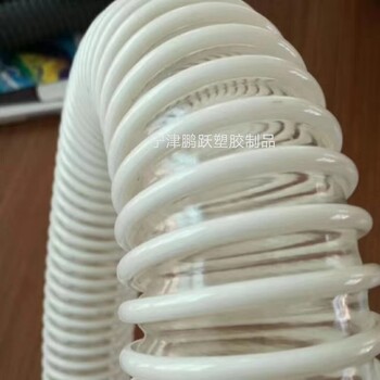河南pu塑筋螺旋管生产鹏跃塑胶软管厂家pu塑筋螺旋管（图片）