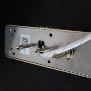 成都家用智能指纹密码锁，里外304不锈钢锁体价格包安装图片2