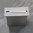镜后抽纸箱可平装倒立装直嵌式安装在洗手台面带弹簧的的纸巾箱