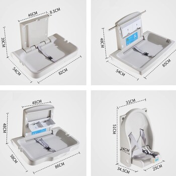PE材質(zhì)嬰兒護(hù)理臺尿布臺可折疊適合不同的場所