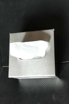 304不銹鋼長(zhǎng)方形抽紙盒包邊設(shè)計(jì)防水防火防生銹