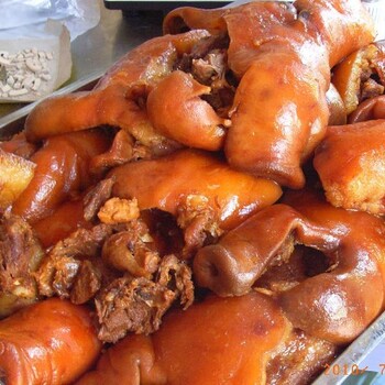 鞍山猪头肉卤熟食培训，辽宁哪里有教熟食的配方配料