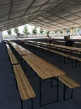 实木啤酒桌--户外烧烤桌--长方形啤酒桌--新品啤酒桌子图片3