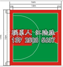 广州中小学做一个篮球场多少钱