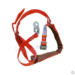 华泰红色安全带爬杆安全带检测报告电工安全带单保险安全带图片1