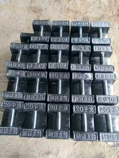 四川成都天平砝码厂家生产标准1g不锈钢砝码20公斤铸铁砝码图片3