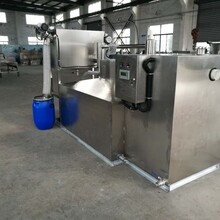 专业生产和加工环保不锈钢无动力隔油器厨房餐饮污水净化处理设备