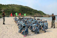 惠州企业团队海岛生存拓展培训打造战狼团队
