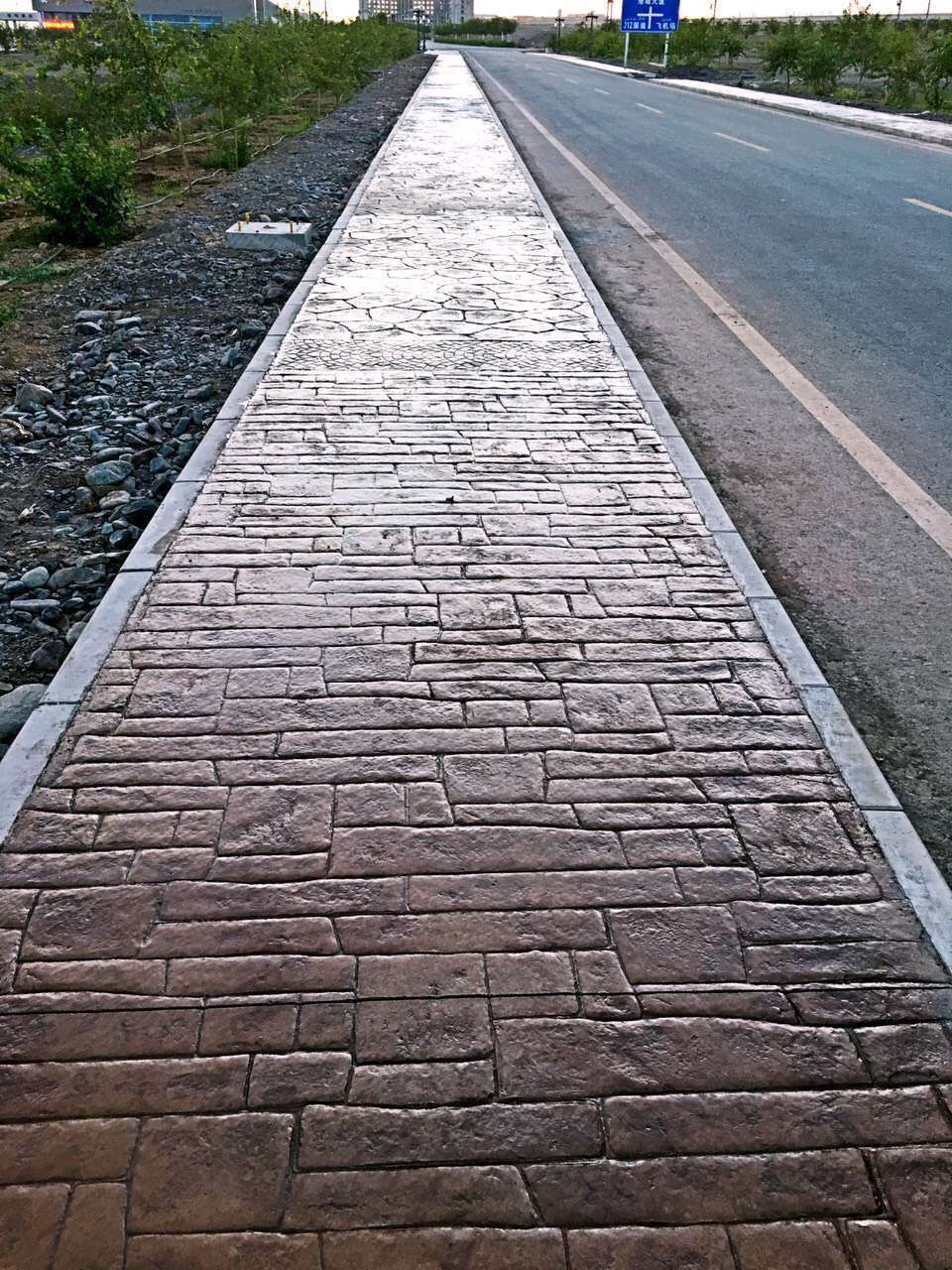 材料-马鞍山压花混凝土